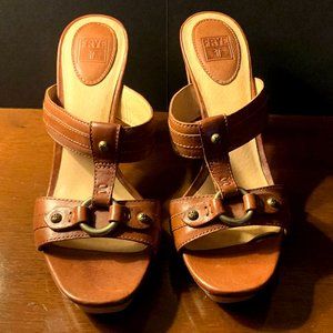 Frye Gerry Block Heel Sandals
